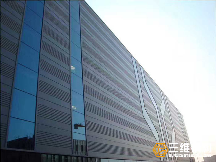 三維鋼結(jié)構(gòu)建筑案例圖