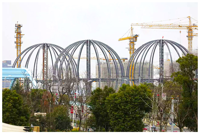 鋼結構球幕體驗館